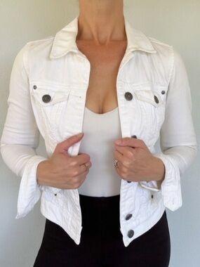 Esprit White Denim Jean Jacket